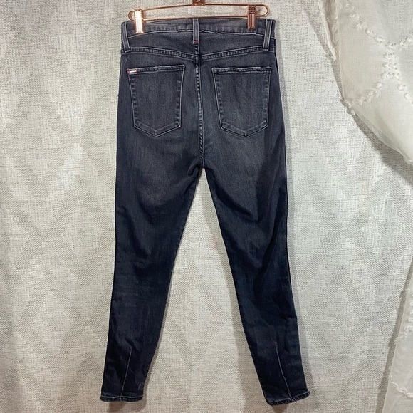 AO.LA by Alice & Olivia high waisted button fly skinny jeans with side stripe - Picture 11 of 12